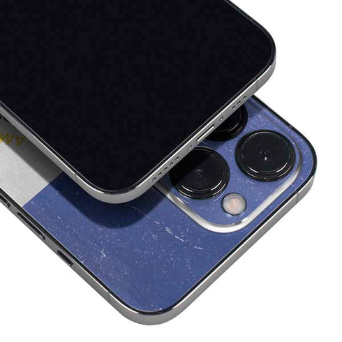 El Salvador Flag Distressed iPhone 13 Pro Max Skin